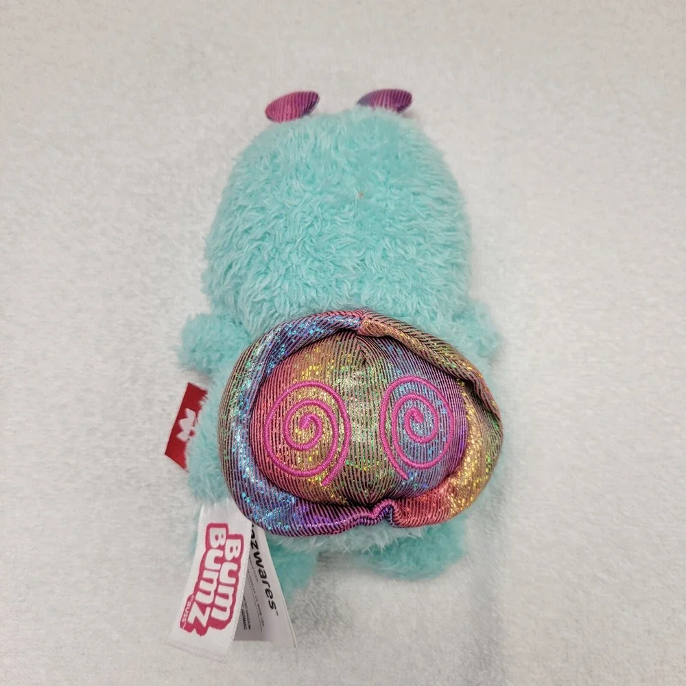 BumBumz Sullivan Rainbow Snail Plush Russ Bum Bumz Stuffed Animal Toy GardenBumz